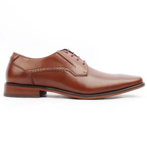 Escape Footwear Enable  Brandy Laced Tan Mens Shoe