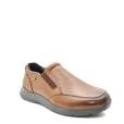 G Comfort S-961 Tan Mens Leather Slip On Shoe