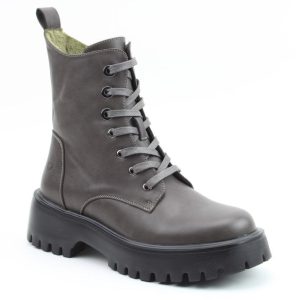 Heavenly Feet Krissy Earth  Ladies Military Style Ankle Boot