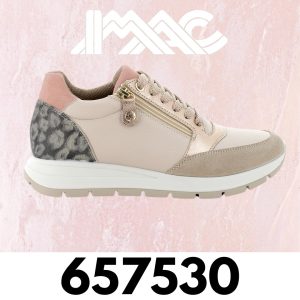 IMAC 657530 WOMEN'S IVORY BEIGE SNEAKERS