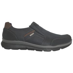 Imac 652118  Bergamo Navy Waterproof Mens Slip On Shoe