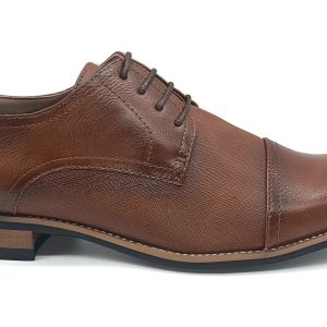 Marcozzi Of Venice Amsterdam Cognac Mens Laced Dress Shoe
