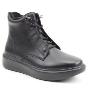 Heavenly Feet Petra Ladies Black Ankle Boots