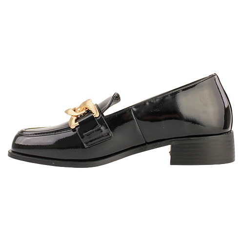 Kate Appleby Thames Est Ladies Black Patent Loafer - Image 6