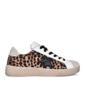 Teddy Smith  Ladies Laced Sneakers 120151 LEOPARD