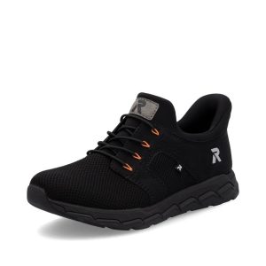 Rieker Elasticated Shoes for Ladies Ready2Go  M9050-00 Black