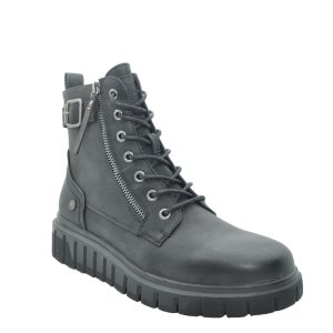 Refresh 173210 Ladies  Black  Laced Ankle Boot