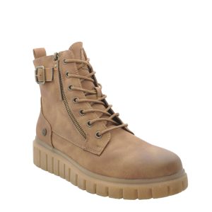 Refresh 173210 Ladies Camel Laced Ankle Boot