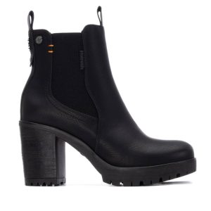 Refresh 173200 Black  Ladies Heeled Ankle Boot
