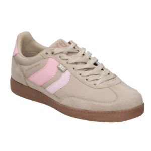 Xti 145052 Ladies  Beige Retro Trainer