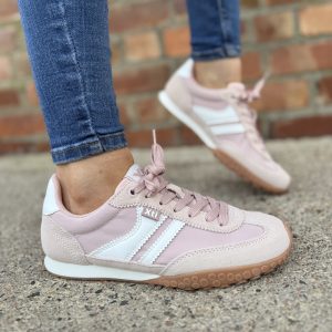 Xti 145059 Ladies Nude Retro Trainer