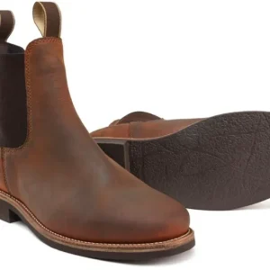 Blacksmith Nashville Dealer Boot  ME-M001 Tan Waxed Leather