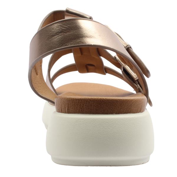 HEAVENLY FEET ANETA CHAMPAGNE Gold Ladies Sandal - Image 5