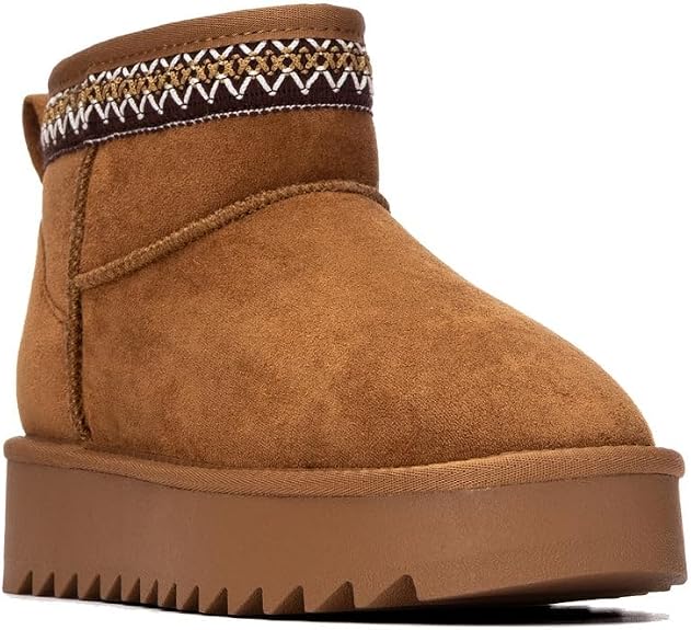 REFRESH Womens 176017 Camel Ankle Boot
