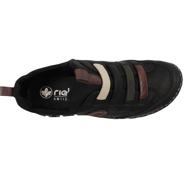 Rieker 57550-00 Ladies Black Casual Slip On Shoe - Image 6
