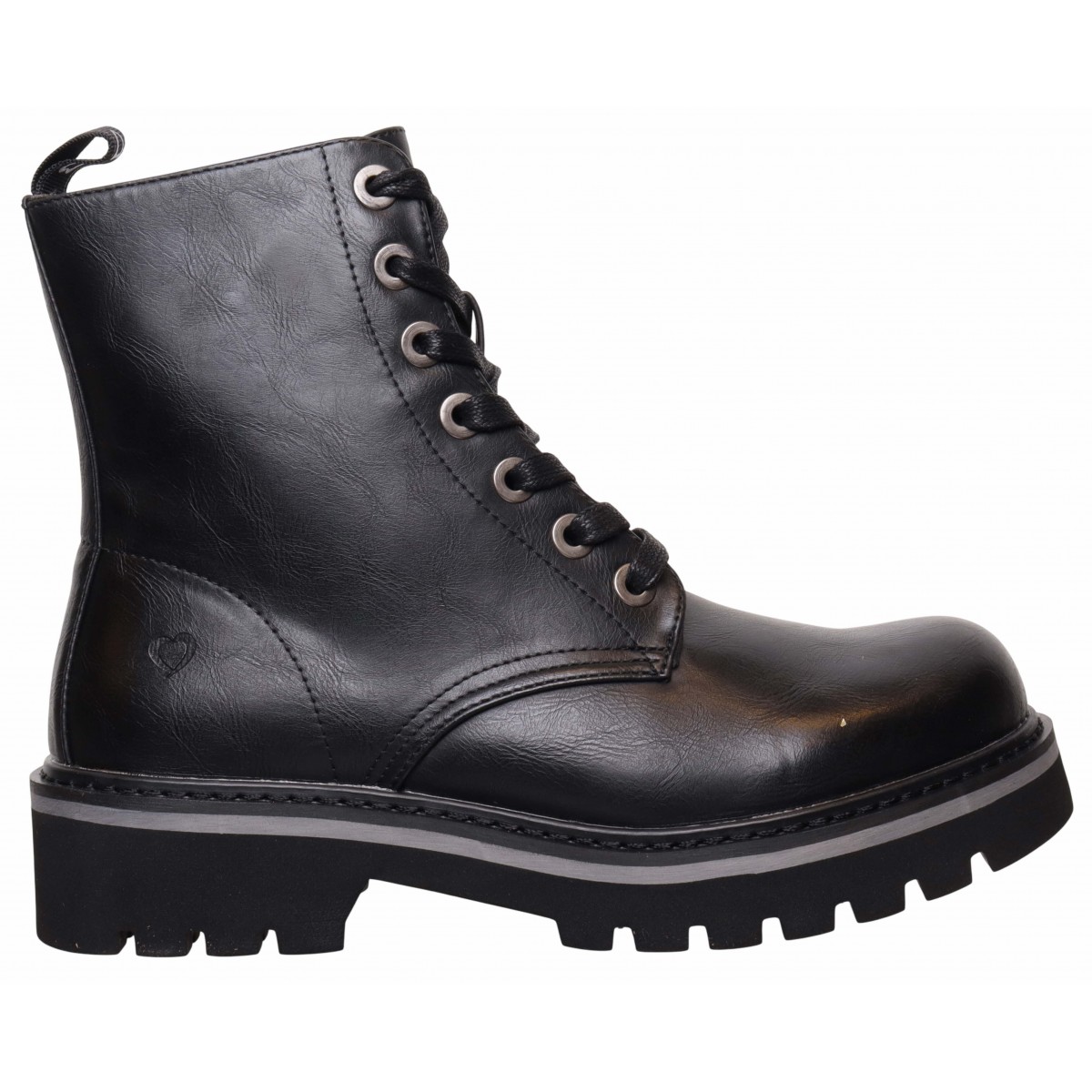 Heavenly Feet Savannah Womens Wide Fit Laced Ankle Boot - Image 3