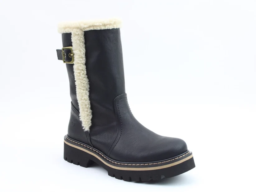 Heavenly Feet Yazmina Womens Chocolate Brown Aviator Boot