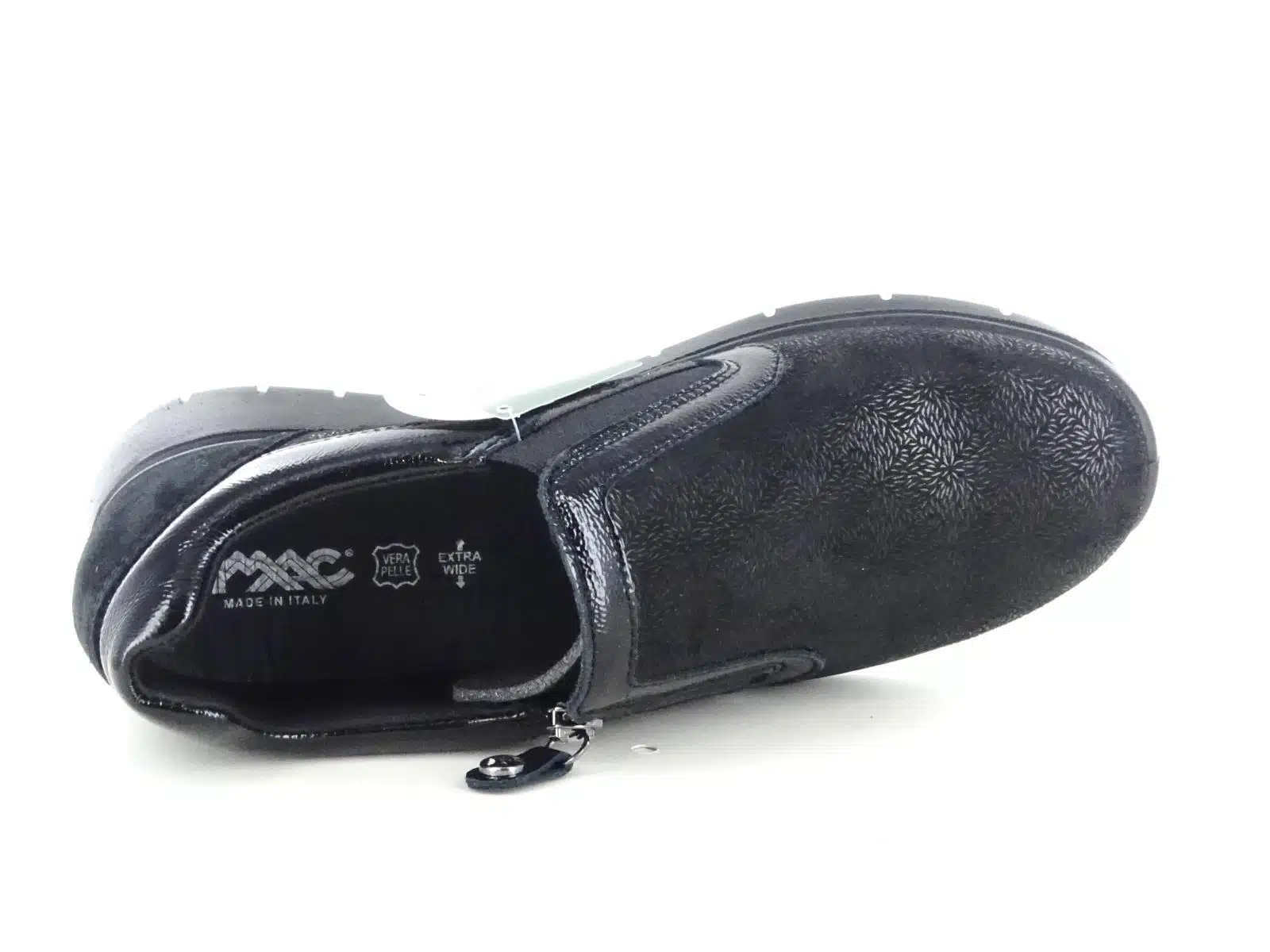 Imac 205400 Ladies Black  Wide Stretch Material Comfort Shoe - Image 5