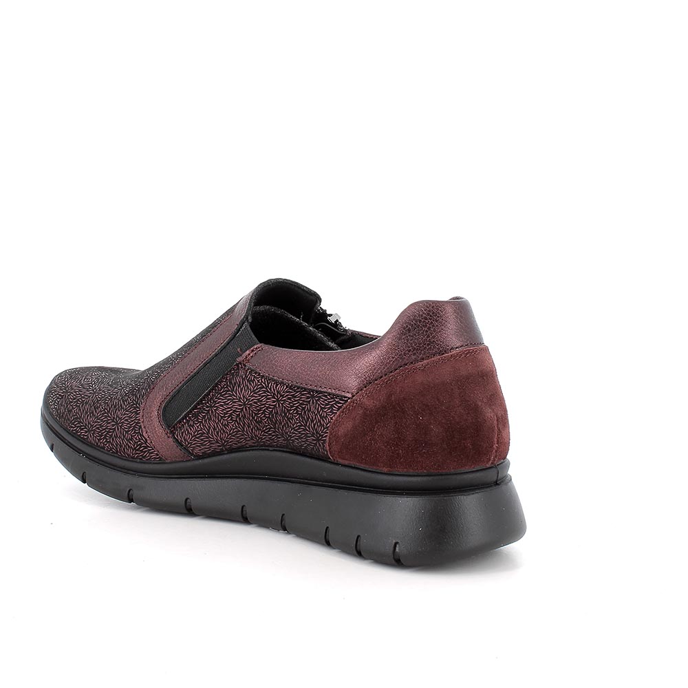 Imac 205400 Womens Burgundy  Wide Stretch Material Comfort Shoe - Image 5
