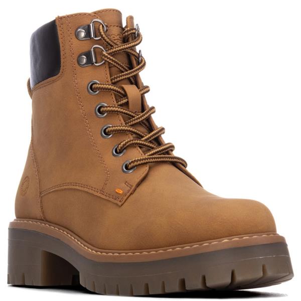 Refresh 176069 Panama  Ladies  Tan Laced Ankle Boot