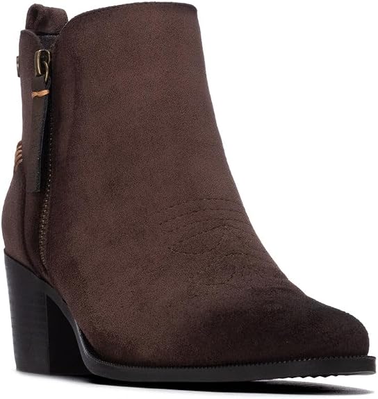 Refresh 176156 ladies Dark Brown Ankle Boot - Image 4