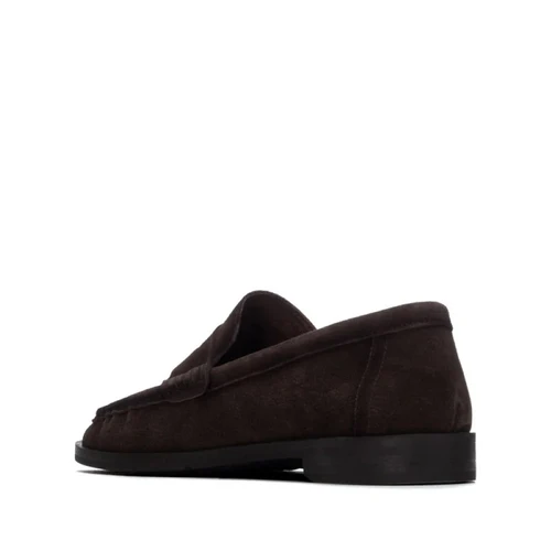 Carmela 164389 Womens Dark Brown Suede Loafer - Image 3