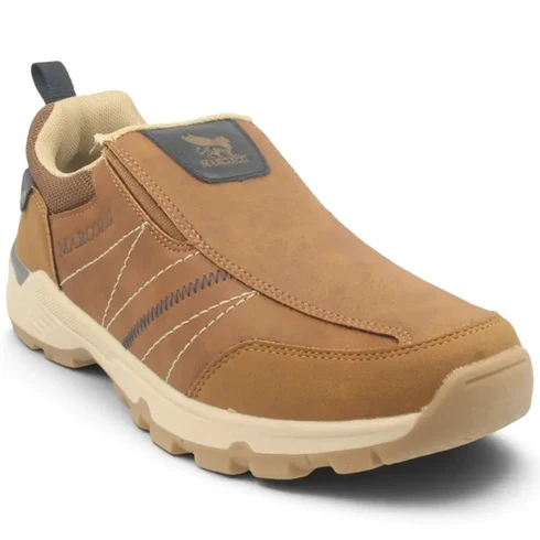 Marcozzi Of Venice Livorno Mens Chestnut Tan Slip On Casual shoe